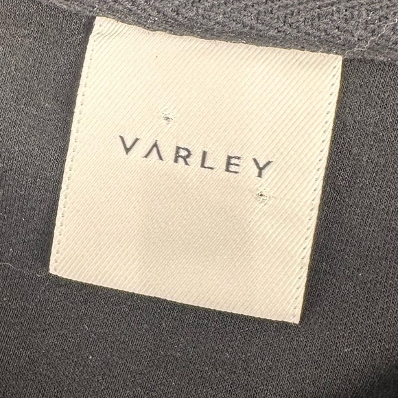 Varley Black Doublesoft Yates Half Zip Sweat Pullover Large - Picture 3 of 7